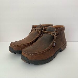 Justin Cappie Steel Toe chestnut size 8 men’s